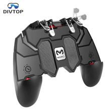 Cellphone Gamepad Accessories 6 Fingers Operation P UBG Mobile Controller , Joystick Remote Grip Mobile Game Controller/